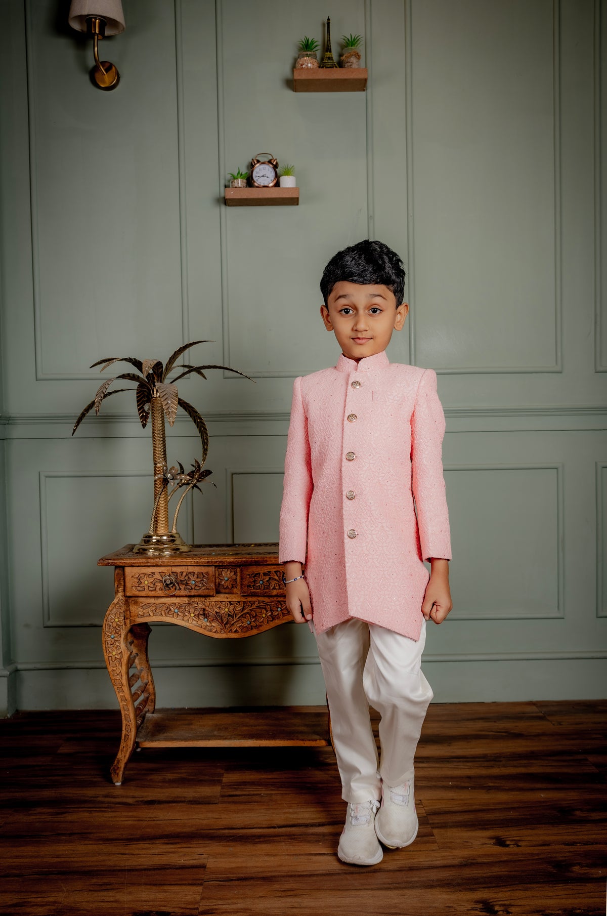 PINK INDO WESTERN