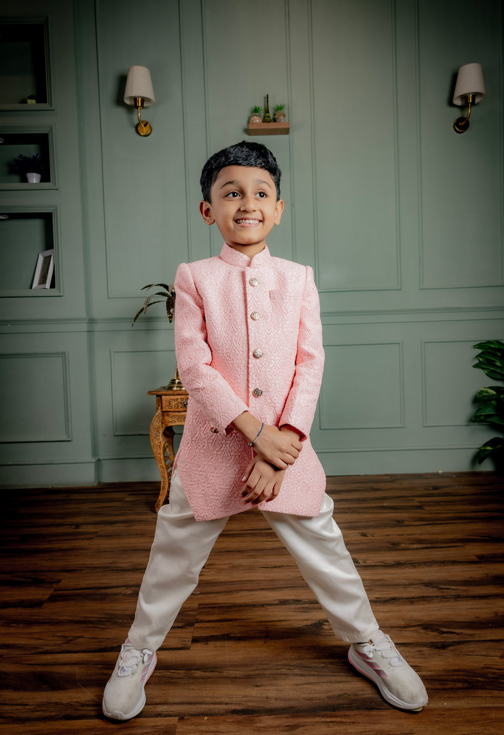 PINK INDO WESTERN