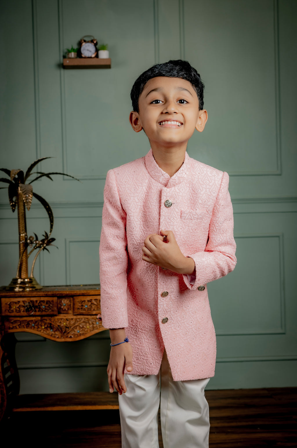 PINK INDO WESTERN