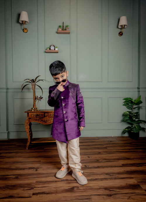 DARK PURPLE INDO WESTERN