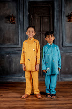 TURQUISE BLUE KURTA