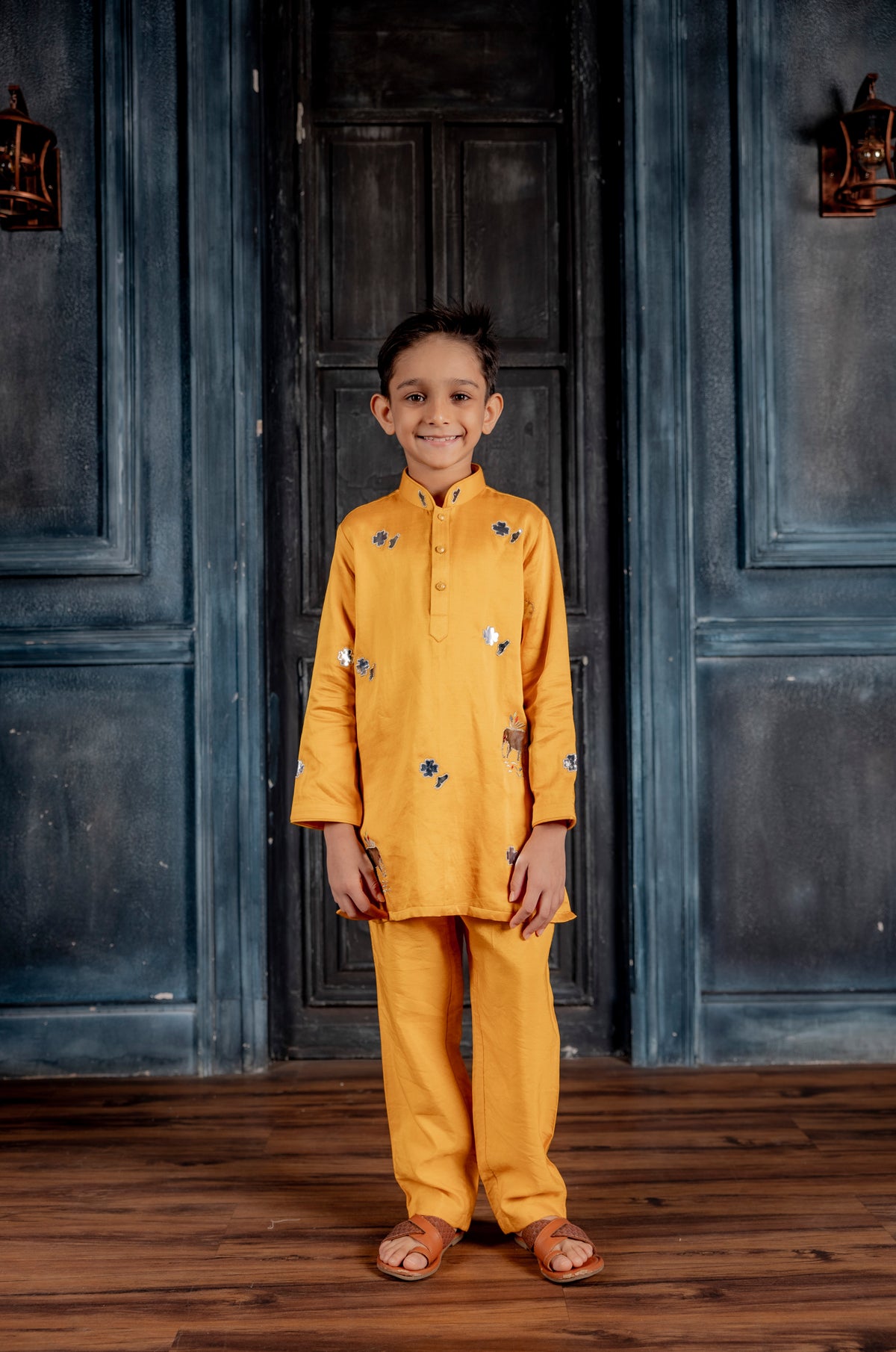 MUSTERD YELLOW KURTA