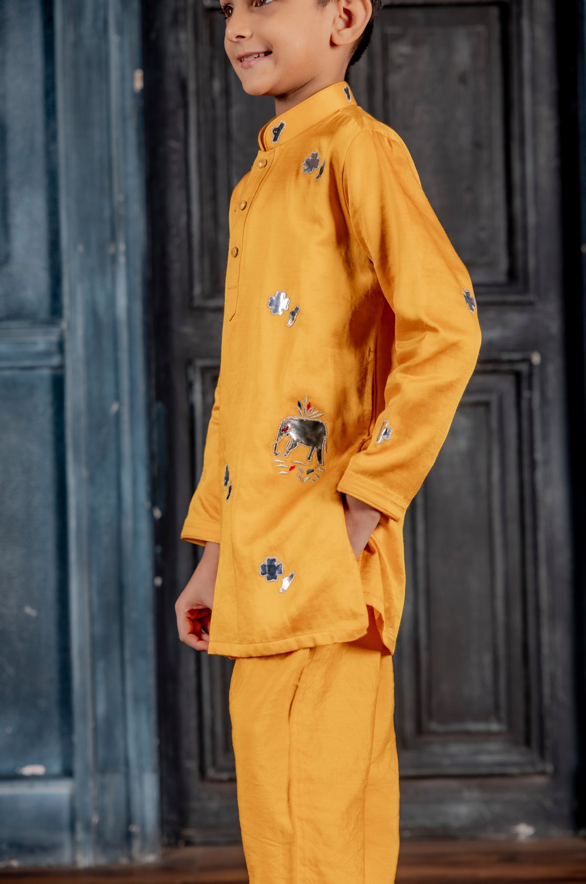 MUSTERD YELLOW KURTA