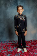 NAVY BLUE JODHPURI WITH EMBROIDERY