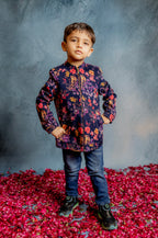 FLORAL PRINTED BOMBER JACKET